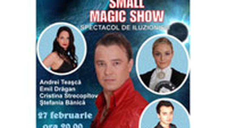 Magie pentru intreaga familie la Premiera spectacolului SMALL Magic Show