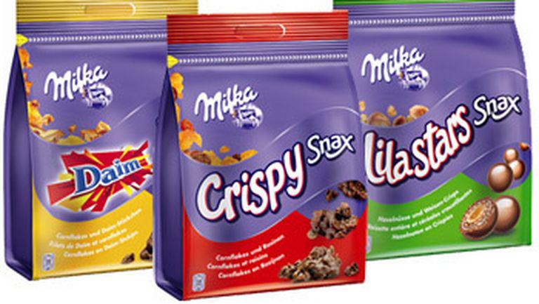 Kraft Foods lanseaza Milka Snax