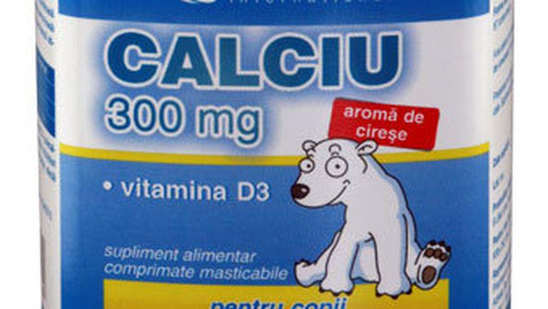 Complex Calciu + vitamina D3 pentru copii de la Pharmanovi