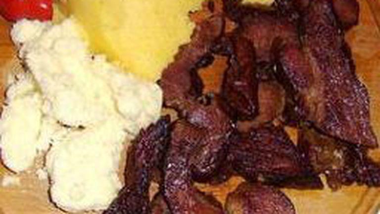 Pastrama ciobaneasca de berbecut