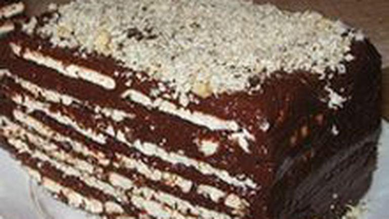 Tort De Biscuiti Cu Crema De Ciocolata Si Rom Retete Timea