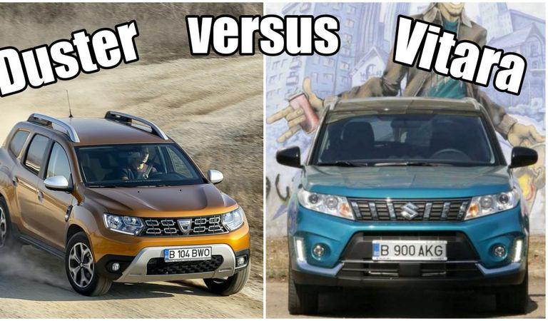 Dacia Duster versus Suzuki Vitara: ce să alegi?