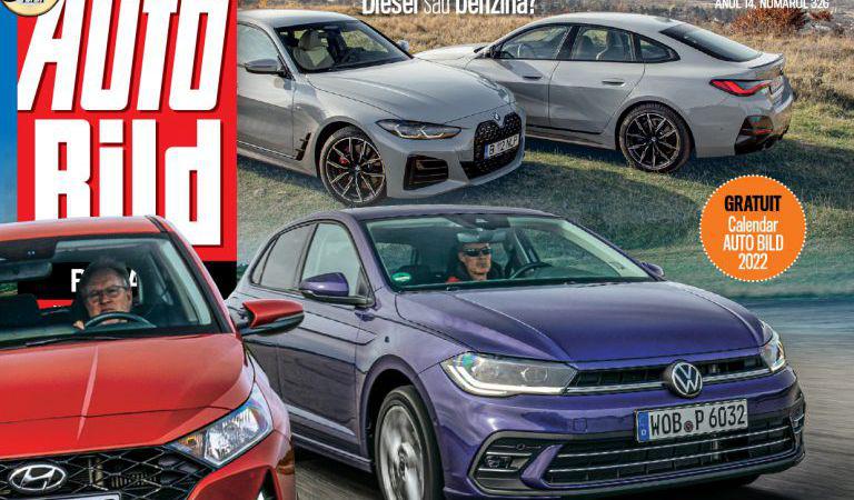 Revista AUTO BILD Nr. 11 din decembrie 2021 + Calendar 2022