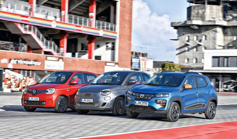 Dacia Spring versus Fiat 500e și Renault Twingo Electric: Trei electrice pentru oraș