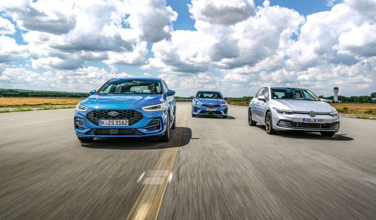 Ford Focus versus Kia Ceed și VW Golf: Lumea veche se întâlnește cu cea nouă