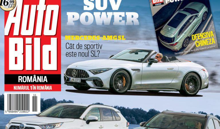 Revista AUTO BILD Nr. 337 din noiembrie 2022 + Supliment SUV Power Nr. 2