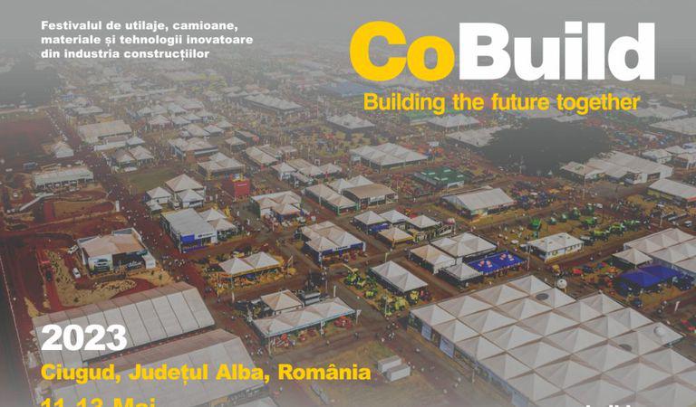 Pe lângă profesioniștii și pasionații de utilaje și tehnologii pentru construcții, CoBuild 2023 îi așteaptă și pe fanii mașinilor electrice în data de 13 mai