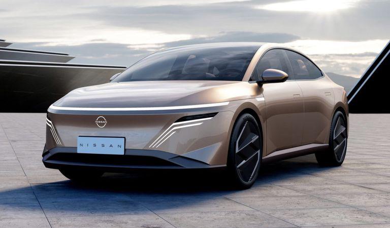 Coupe-ul cu patru portiere Nissan Epoch Concept are propulsie exclusiv electrică și prefigurează un model destinat chinezilor.