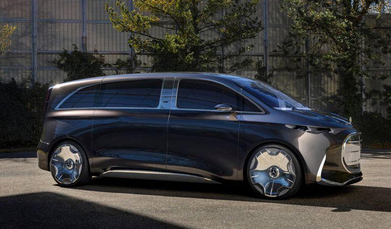 Vector de prezentare al unei platforme electrice noi, Mercedes-Benz Vision V Concept afișează un lux debordant!