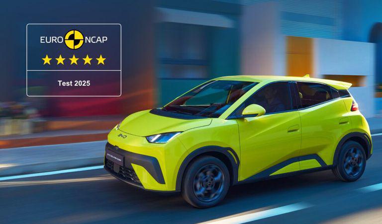 BYD Dolphin Surf obține cinci stele la testele Euro NCAP – siguranță de top pentru un model electric compact
