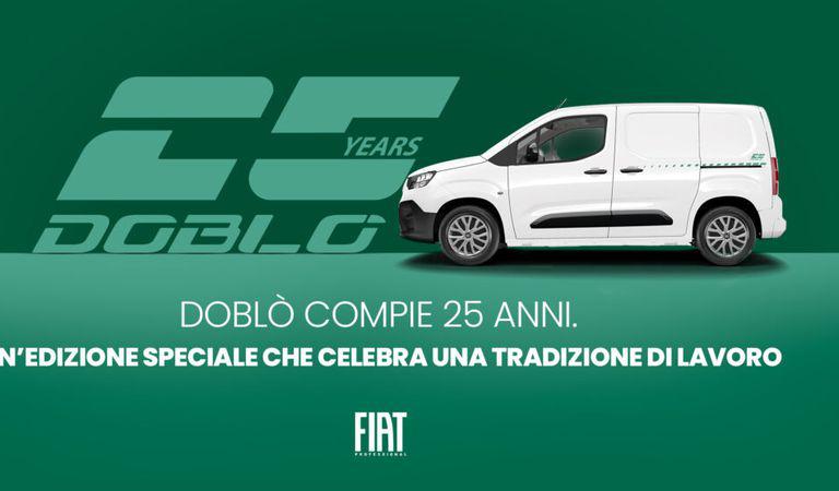 Utilitară ușoară greu de pensionat: Fiat Doblò a împlinit 25 de ani de carieră, sărbătoriți cu ediție specială