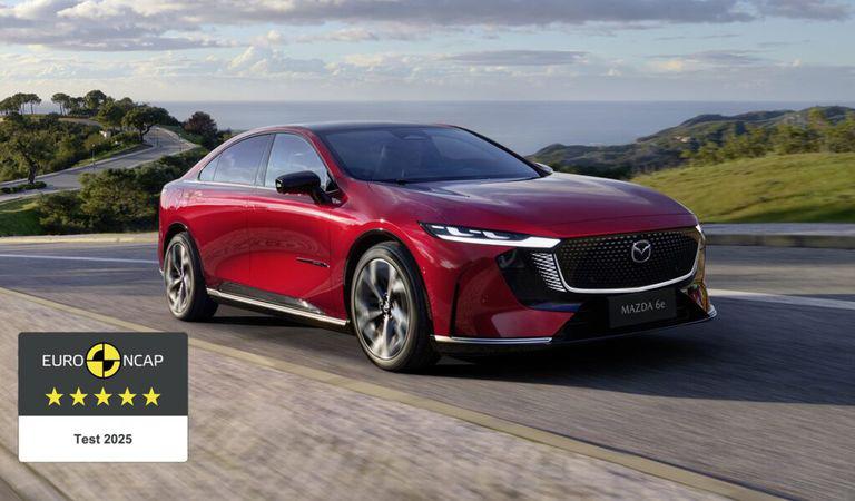 Poți avea încredere în această frumusețe: evaluare maximă, de cinci stele, pentru Mazda6e la testele de siguranță Euro NCAP