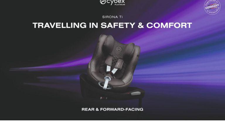 (P) CYBEX LANSEAZĂ SIRONA Ti SIGURANȚĂ ȘI CONFORT, REGÂNDITE LA FIECARE PAS AL CĂLĂTORIEI