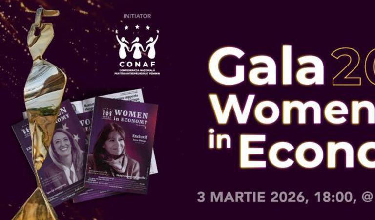 Gala Women in Economy, ediția a VIII-a: eleganță, leadership și performanță, pe scena Ateneului Român