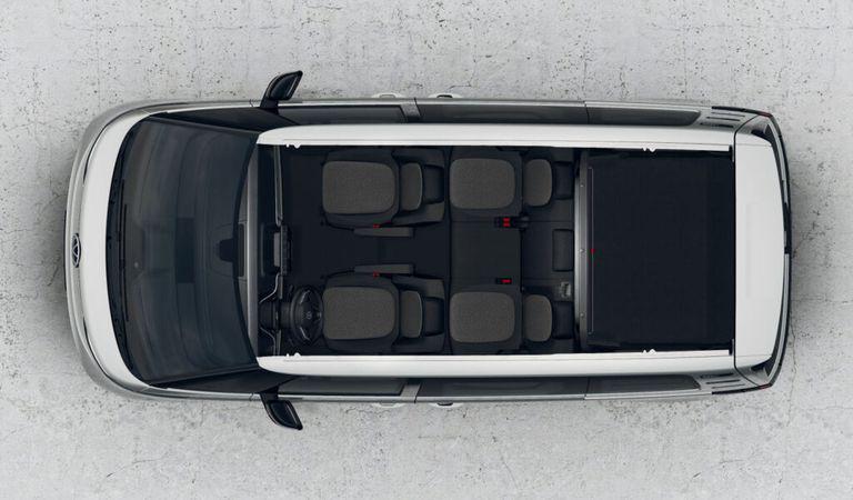 Versiunea minibus a seriei VW ID. Pro primește un panou de compartimentare integrat și amovibil