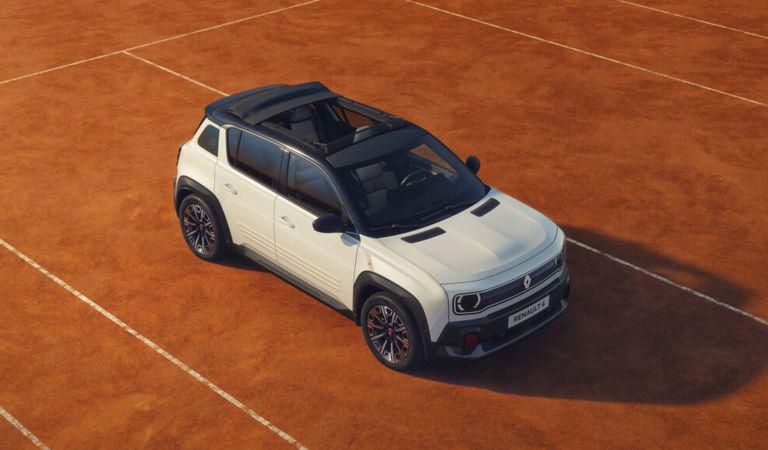 Tenis-fan: Renault 4 Roland-Garros E-Tech promovează turneul francez alături de ediția specială Renault 5 Roland-Garros E-Tech