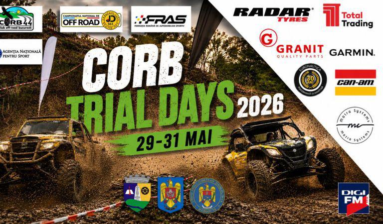 CORB Trial Days 2026: Off-road-ul revine la Moreni într-un format spectaculos cu adrenalină pură