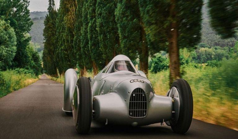 În lupta cu timpul, atunci și acum: Auto Union Lucca „streamliner”, proaspăt rematerializat aproape conform cu originalul