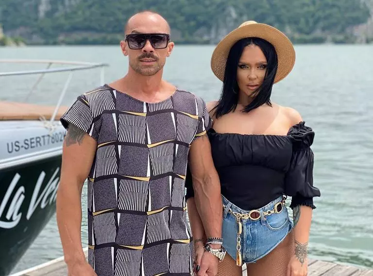 Oana Radu și iubitul ei, Cătălin