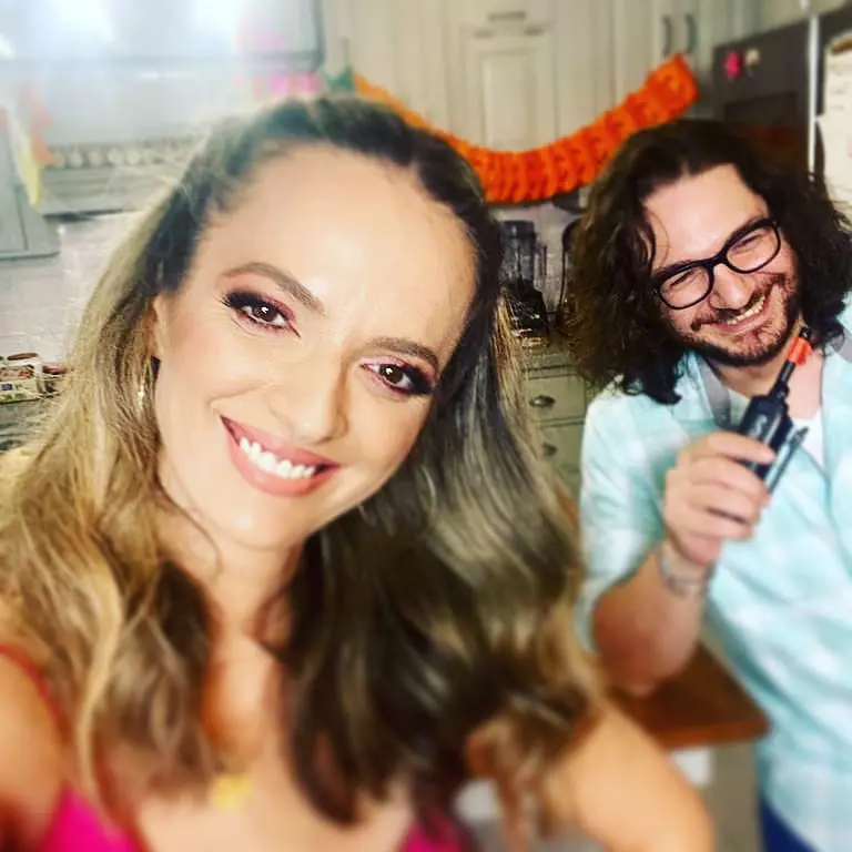 Chef Florin Dumitrescu și soția lui Cristina Sima
