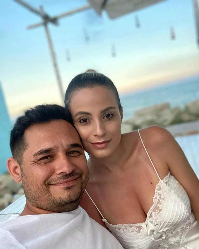 Mihai Rait Dragomir și soția lui Ana Maria