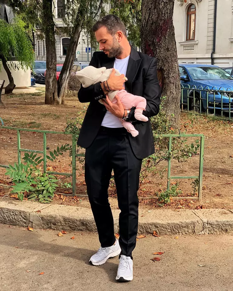 Mihai Morar și-a botezat fetița (4)