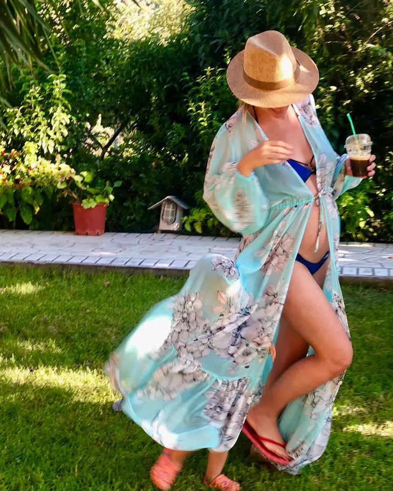 Adela Popescu, insarcinata a doua oara