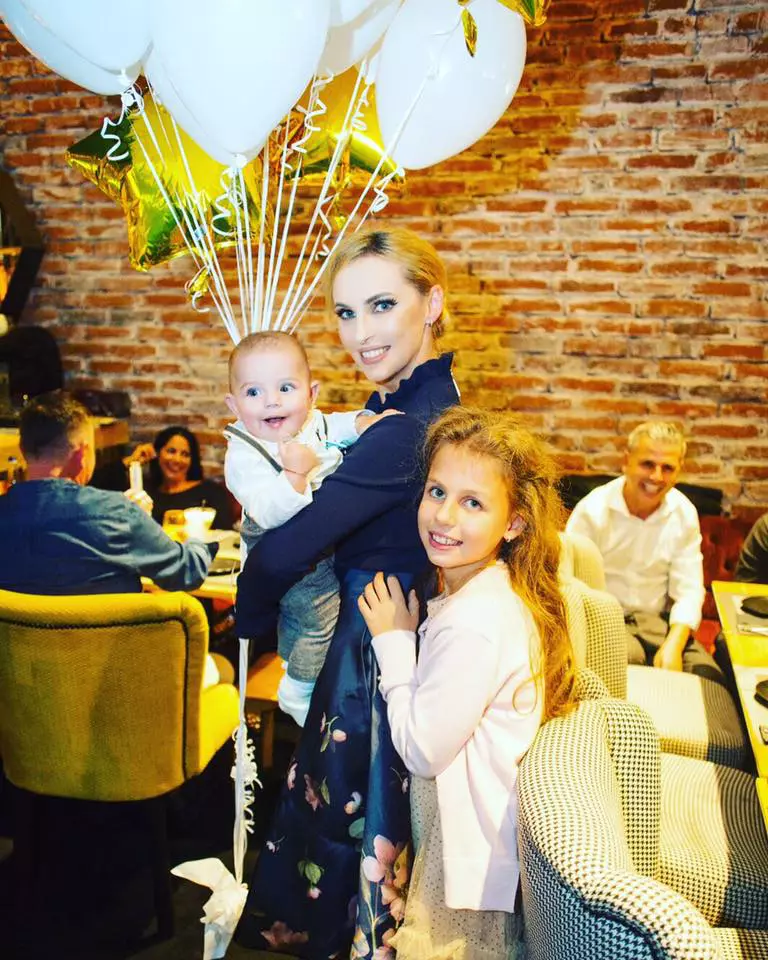 Andreea Spătaru și copiii