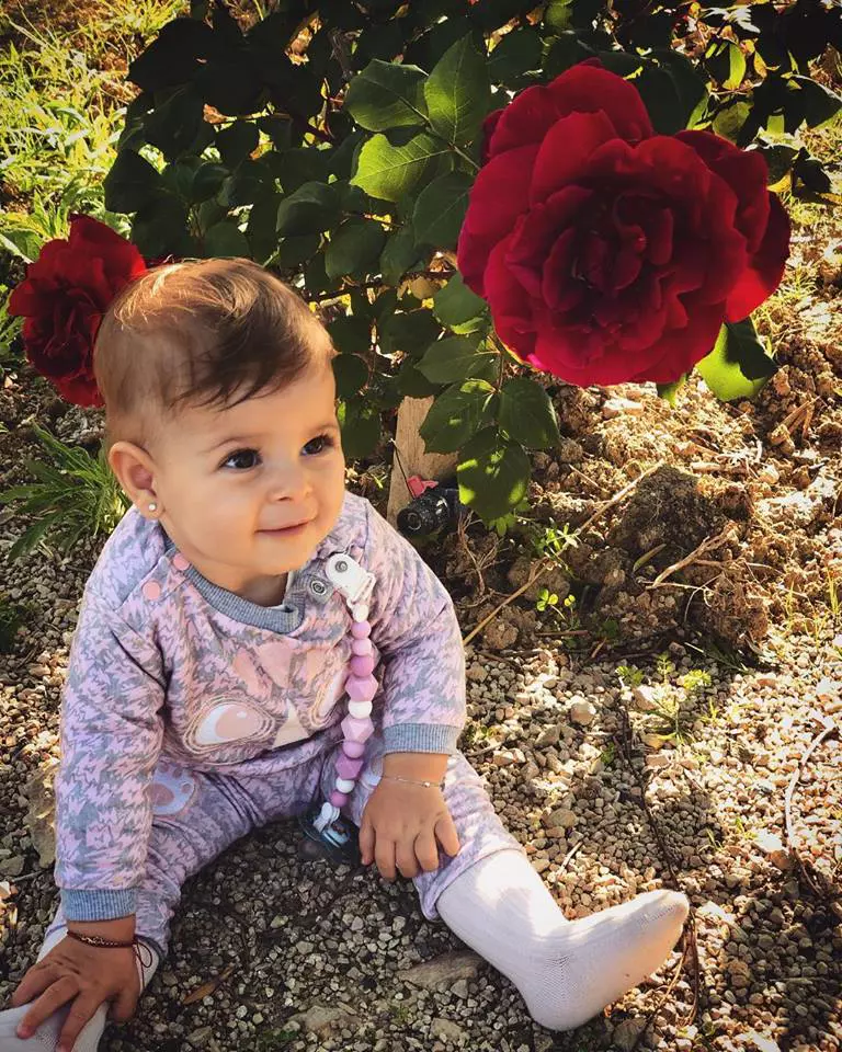 Sofia, fetiţa Mădălinei Pamfile