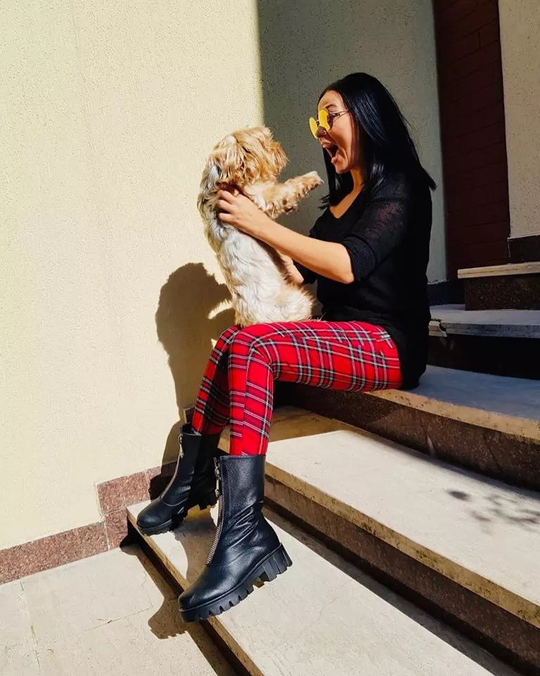 Lavinia Parva dupa ce a nascut 1