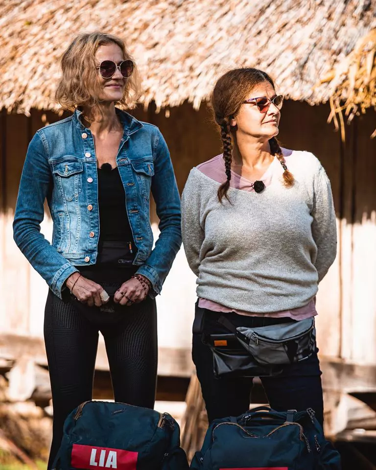 Lia Bugnar și Maria Buză Asia Express