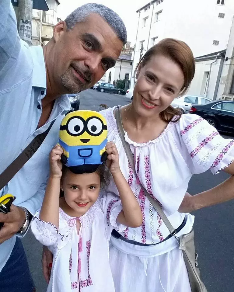 Aurelian Temisan si Monica Davidescu copil 2