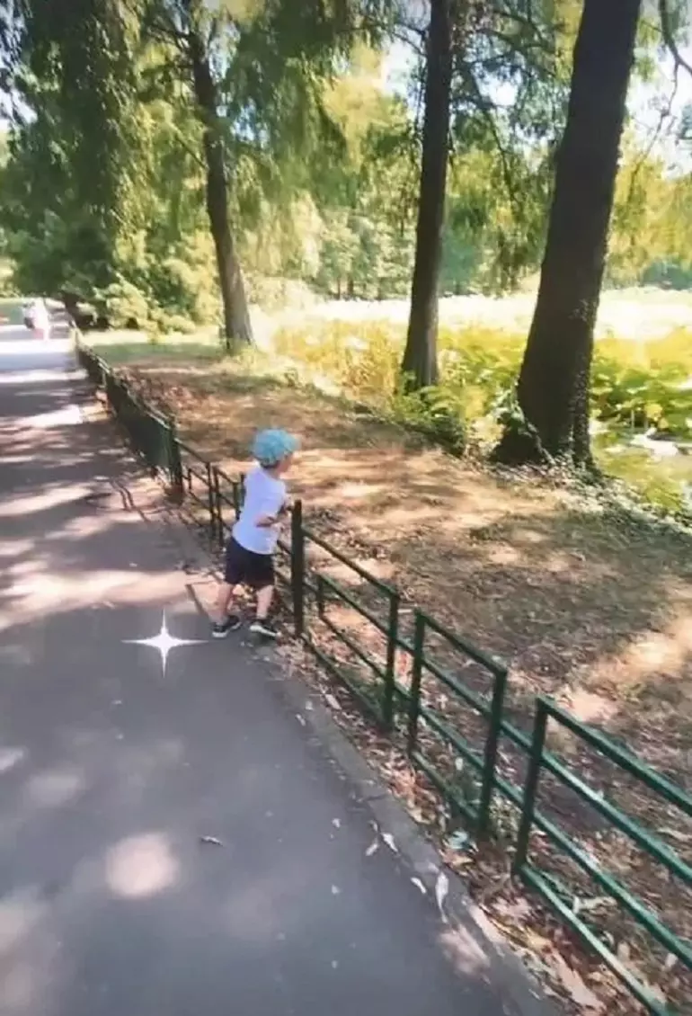 Lavinia Pîrva, fotografie rară cu fiul ei și al lui Ștefan Bănică. Cu cine seamănă așa blonduț (1)