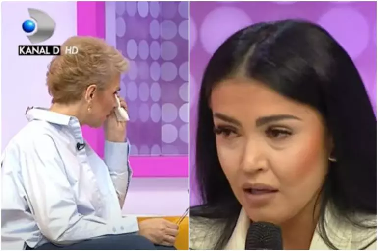 Andreea Mantea, in lacrimi