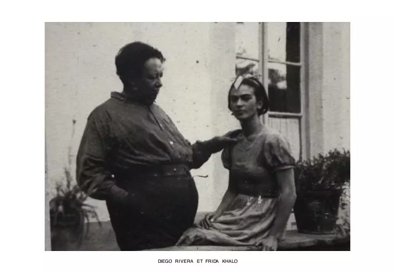 Frida Kahlo şi Diego Rivera