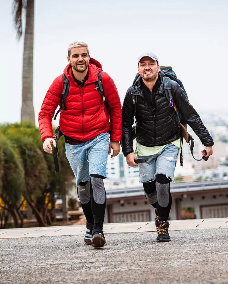 Cum au fost surprinși Alex Abagiu și Radu Vlăduț, după ce au fost eliminați de la Asia Express