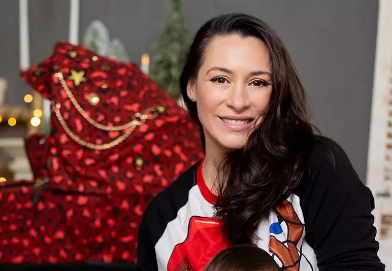 Catalina Ponor impreuna cu fiul ei Vlad