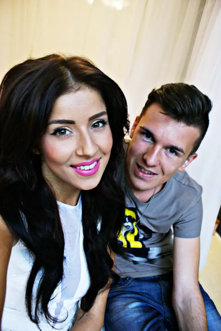 Alina Ceușan, înainte de operațiile estetice