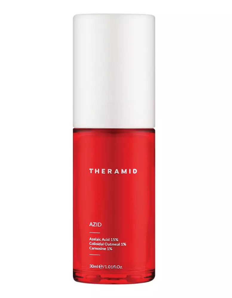 Serum pentru piele reactivă AZID, Theramid, 184 lei, disponibil pe bilenegre.ro