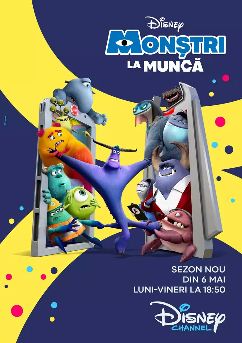 Monstri la munca, sezonul 2, la Disney Channel