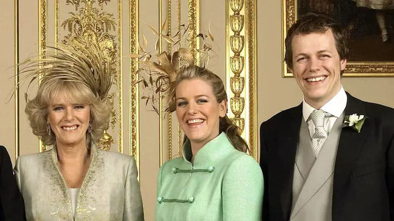 Britain's Prince of Wales and his wife C
