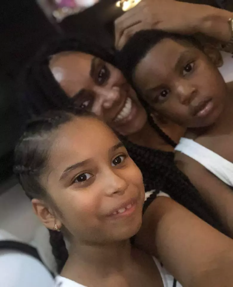 Laurette si fiica ei 7