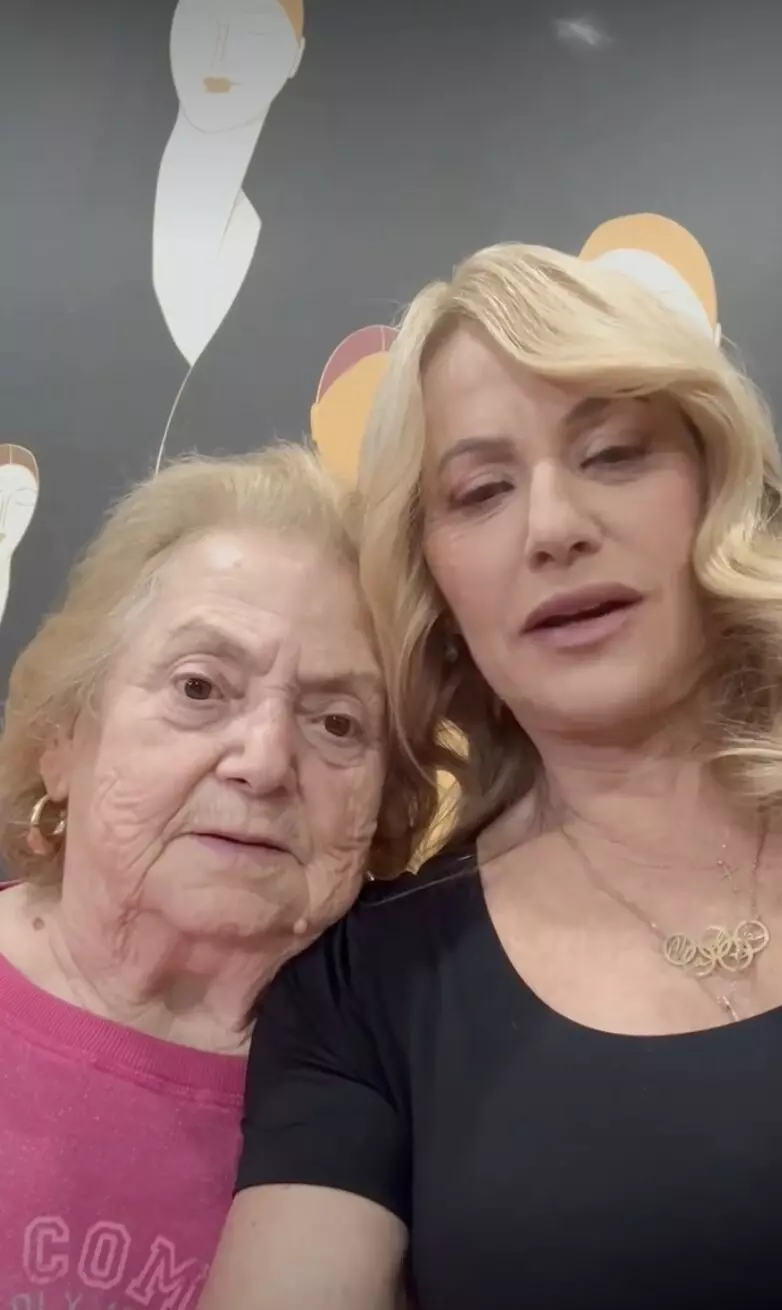 Nadia Comăneci și mama ei
