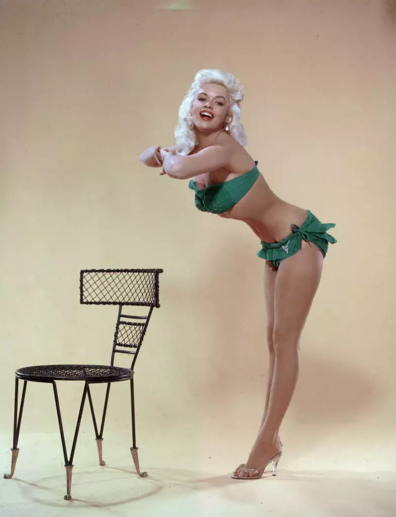 Portrait Of Jayne Mansfield In Bikini