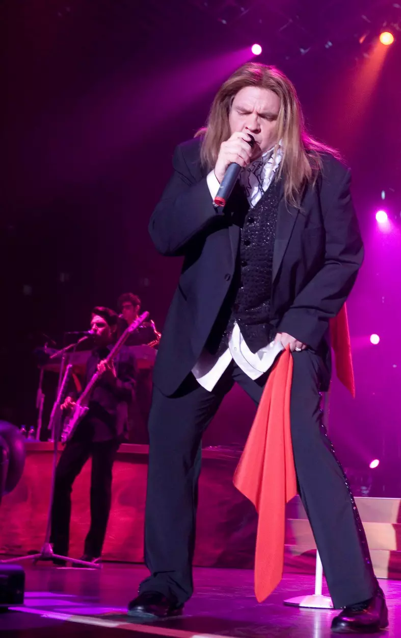 U.S. rockstar Meat Loaf performs