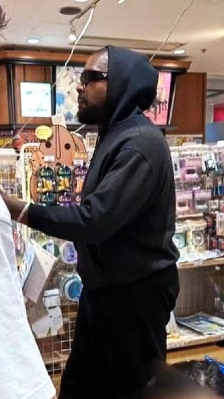 Kanye West and Bianca Censori spotted with the kids shopping in a Tokyo supermarket