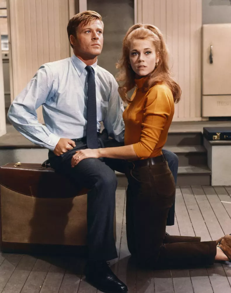 Robert Redford  și Jane Fonda