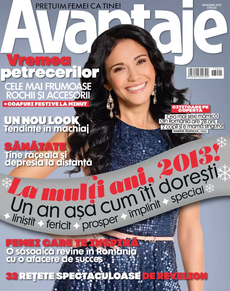 Copertă Avantaje, ediţia ianuarie 2013