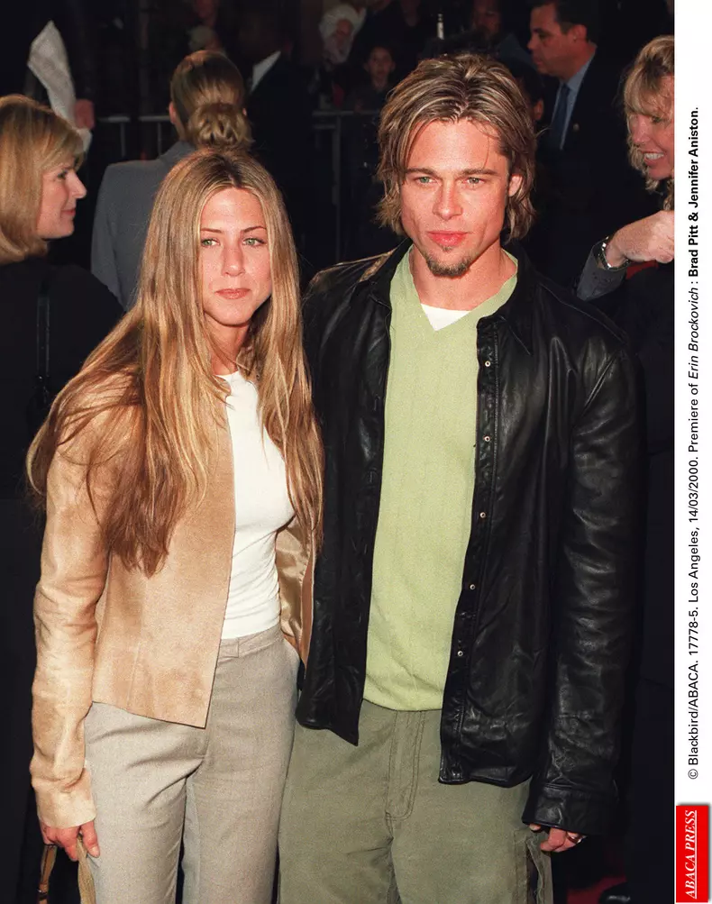 Jennifer Aniston And Brad Pitt File Photos