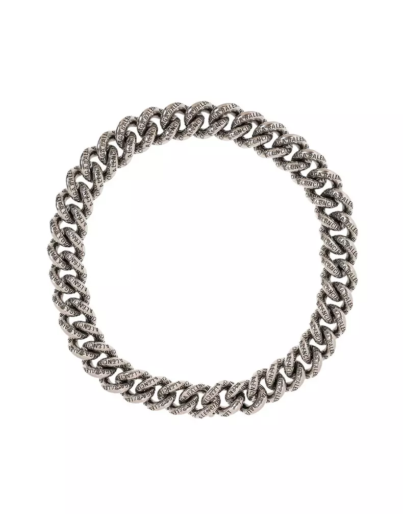 Colier din alamă, Balenciaga, 6.463,73 lei, www.yoox.com